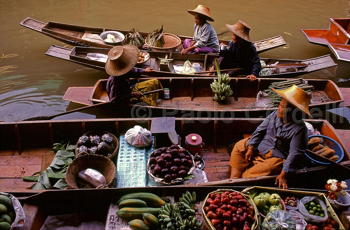 Damneon Saduak Floating Market, Thailand
 (cod:Thailand 40)